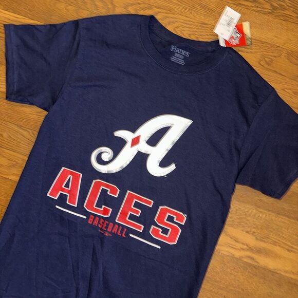 Reno Aces MiLB Pacific Coast League Arizona Diamondbacks T-Shirt Hanes Men Small - Picture 1 of 5